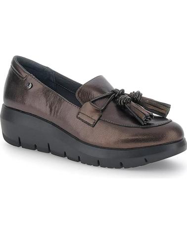 Sapatos de Mulher STONEFLY ZAPATO MOCASIN CASUAL DE PIEL CON CUNA DE GOMA BROWN