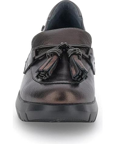 Sapatos de Mulher STONEFLY ZAPATO MOCASIN CASUAL DE PIEL CON CUNA DE GOMA BROWN