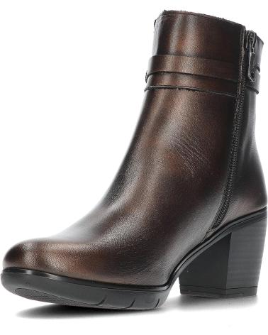Stiefel für Damen PAULA URBAN BOTINES PARA MUJER ALBA 03 ORO MARRÓN  ORO