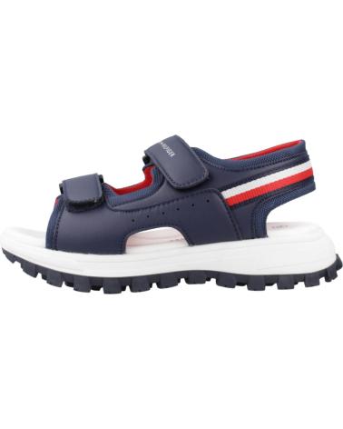 Sandales pour Garçon TOMMY HILFIGER SANDALIAS NINO MODELO SANDALO STRIPES VELCRO COLOR AZUL BLUE