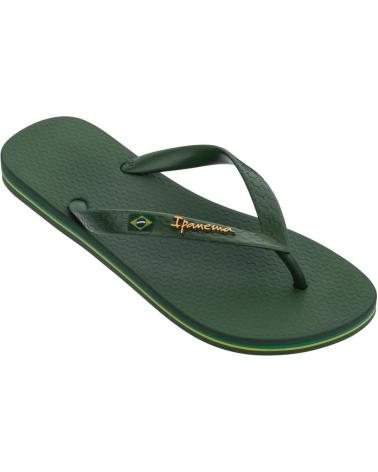 Zehansandalen für Herren und Junge IPANEMA CHANCLAS CLAS BRASIL II AD GREEN--GREEN VARIOS COLORES