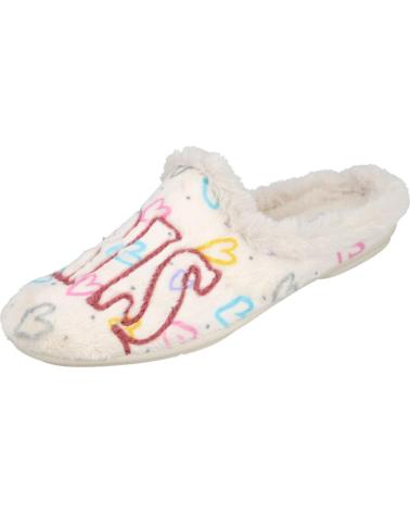 Pantufas de Mulher GARZON 5021-275 ZAPATILLAS DE CASA PARA MUJER ARENA