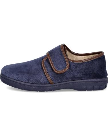 Hausschuhe für Herren L&R SHOES LR SHOES 980 ZAPATILLAS CON CIERRE ADHESIVO PARA HOMBRE AZUL