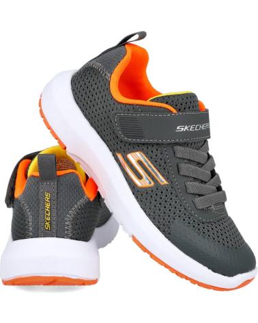 Sportif pour Fille et Garçon SKECHERS 98151L DYNAMIC TREAD GRIS