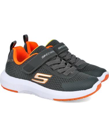 Sportif pour Fille et Garçon SKECHERS 98151L DYNAMIC TREAD GRIS