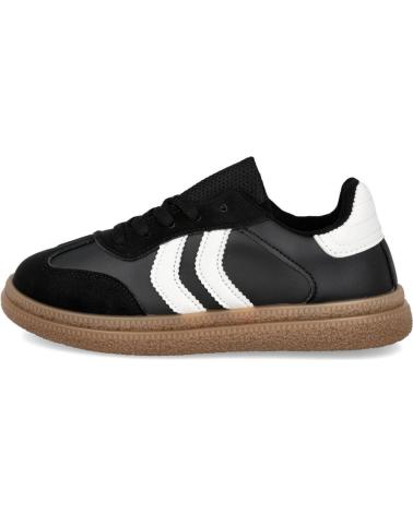 Sportivo per Bambina L&R SHOES LR SHOES TX-507 ZAPATILLAS CASUAL DE NINOS NEGRO