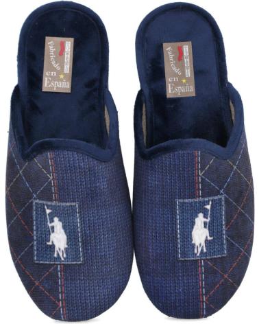 Hausschuhe für Herren L&R SHOES LR SHOES 60-C23 ZAPATILLAS DE CASA PARA HOMBRE AZUL