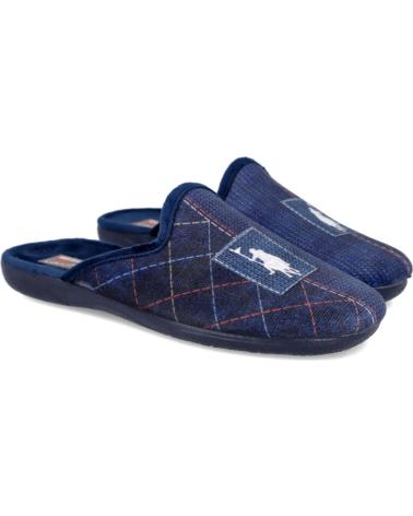 Hausschuhe für Herren L&R SHOES LR SHOES 60-C23 ZAPATILLAS DE CASA PARA HOMBRE AZUL