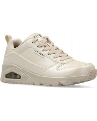 Sportivo per Donna SKECHERS UNO GALACTIC GAL MUJER 177104-OFWT CLARO PIEL BEIGE