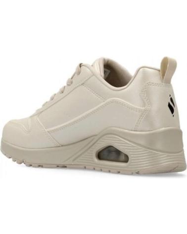 Sportivo per Donna SKECHERS UNO GALACTIC GAL MUJER 177104-OFWT CLARO PIEL BEIGE