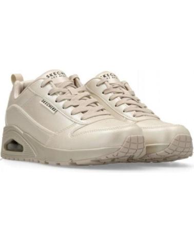 Sportivo per Donna SKECHERS UNO GALACTIC GAL MUJER 177104-OFWT CLARO PIEL BEIGE