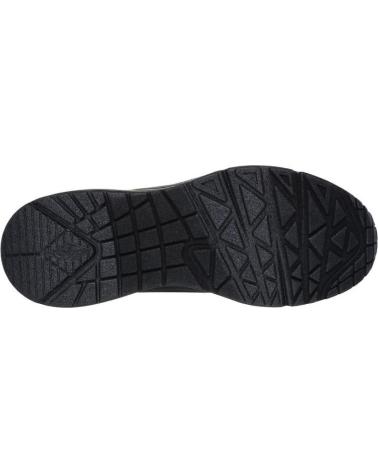 Sportivo per Donna SKECHERS UNO WEDGE HI STEPS CUNA PLATAFORMA MUJER 177520-BBK NEGRA PI NEGRO