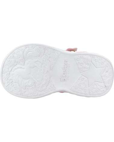 SKECHERS MÄDCHEN SANDALEN EINHORN 302682N ROSA MEHRFARBIG PKMT
