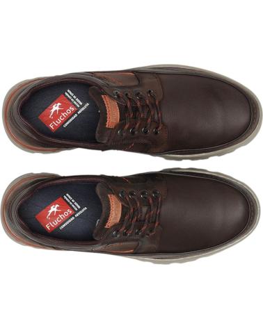 Scarpe per Uomo FLUCHOS ZAPATOS DE HOMBRE F1843 EN MARRON MARRóN