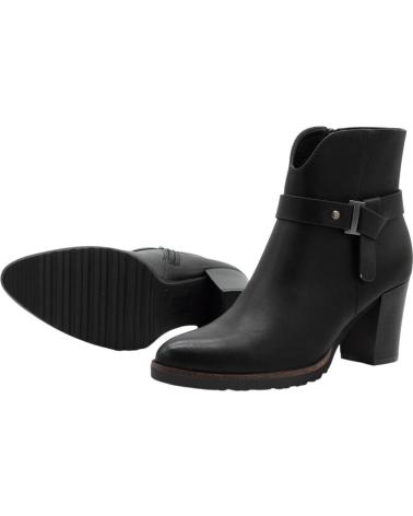 Stiefel für Damen HISPAFLEX BOTINES DE MUJER 2420 EN NEGRO