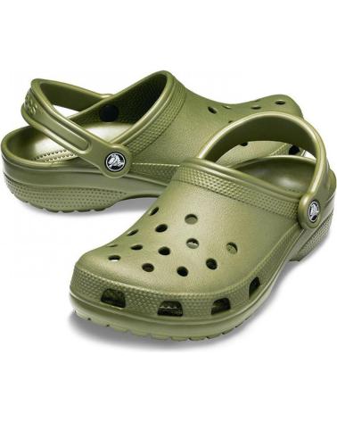 Sabots pour Femme et Homme CROCS 10001 CLASSIC ARMY GREEN