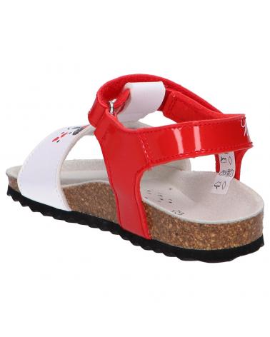 Sandalias de Niña GEOX B152RC 00254 B CHALKI C0003 RED-WHITE