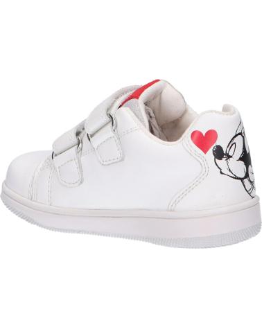 Sneaker für Mädchen GEOX B251HA 00085 B NEW FLICK C1000 WHITE