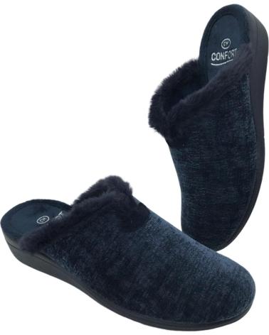 Pantofole per Donna CMCONFORT ZAPATILLAS CASA MUJER 30569 AZUL