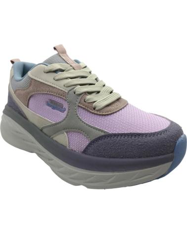 Sportif pour Femme NICOBOCO ZAPATILLA DEPORTIVA MUJER META 41-108 340 PúRPURA