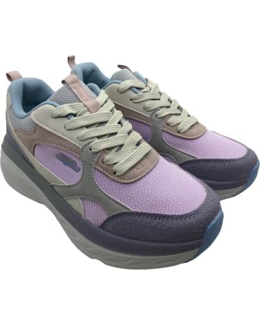 Sportif pour Femme NICOBOCO ZAPATILLA DEPORTIVA MUJER META 41-108 340 PúRPURA