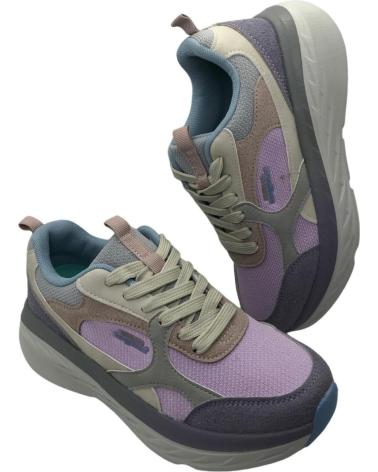 Sportif pour Femme NICOBOCO ZAPATILLA DEPORTIVA MUJER META 41-108 340 PúRPURA