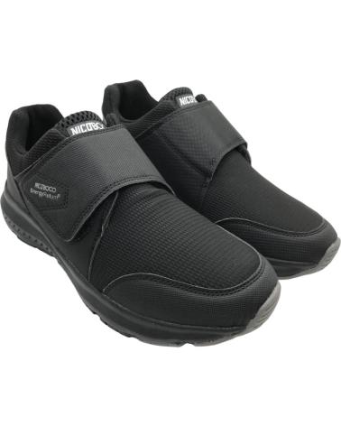Sneaker für Herren NICOBOCO ZAPATILLA CONFORT HOMBRE MASTER 24 NEGRO