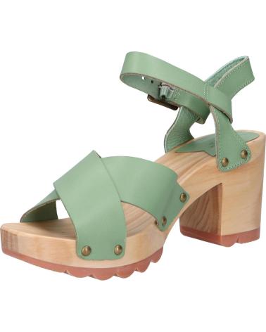 Sandales pour Femme KICKERS 895160-50 KICK WISE 61 VERT MENTHE