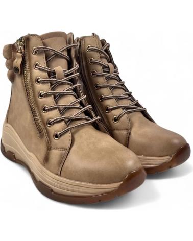 Stiefel für Damen TIMBOS BOTIN PLANO DE MUJER 130704 BEIGE