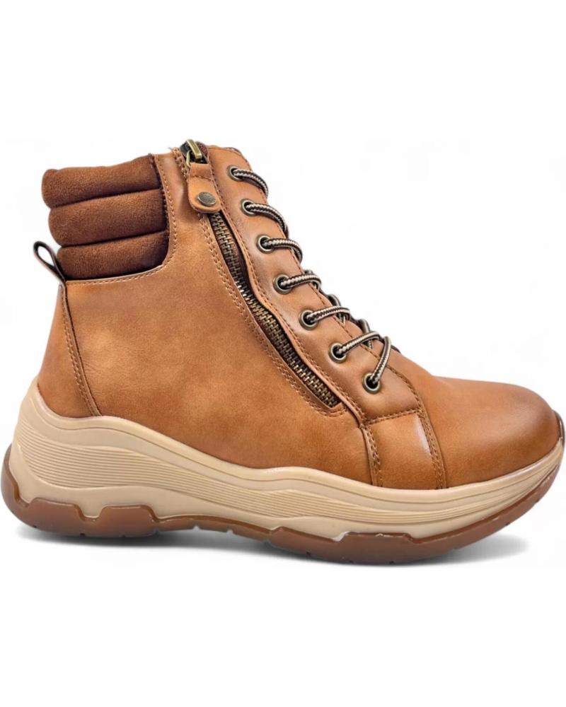 Stiefel für Damen TIMBOS BOTIN PLANO DE MUJER CAMEL 130703 MARRóN
