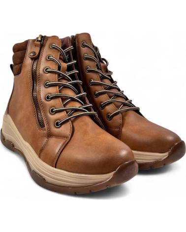 Stiefel für Damen TIMBOS BOTIN PLANO DE MUJER CAMEL 130703 MARRóN