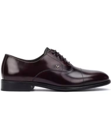 SAPATOS BLUCHER MARTINELLI ARLINGTON 1691-2856T EM PELE BORDEAUX ROJO