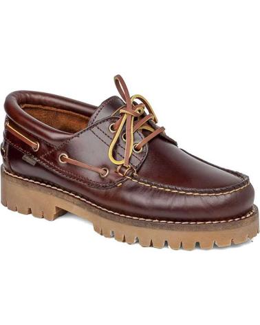 Sapato de vela de Mulher CALLAGHAN NAUTICO CLASICO MARRON 21911 DE MARRóN