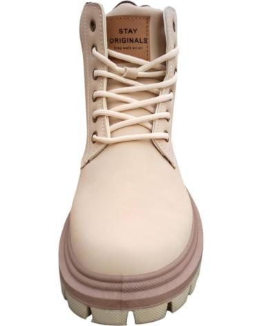 Bottines pour Femme STAY BOTIN DE CORDONES SEGURIDAD Y ESTILO BLANCO