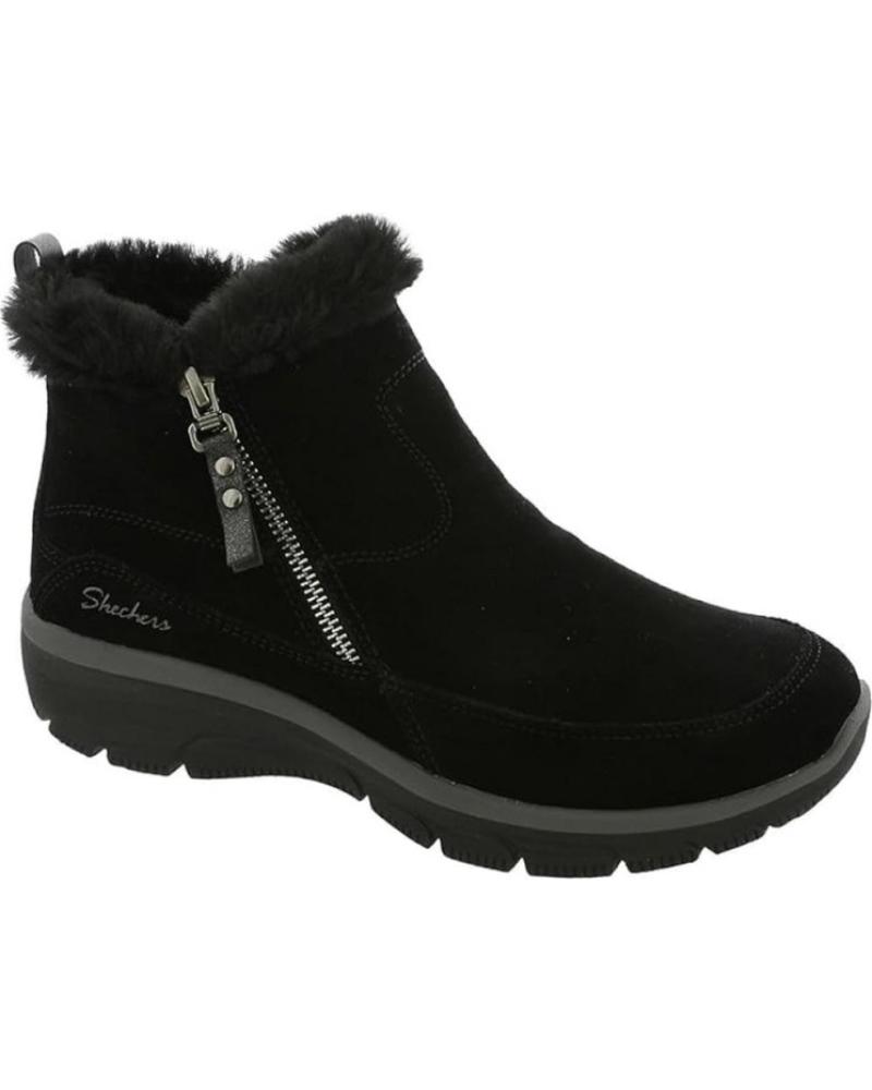 Botins de Mulher SKECHERS BOTINES PLANOS EASY GOING MUJER NEGRO
