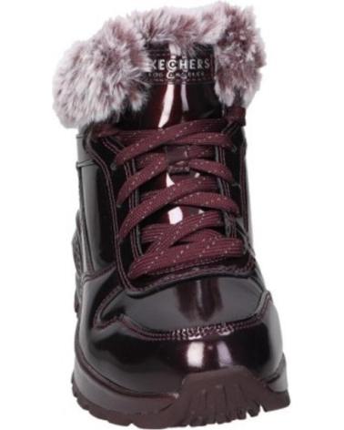 Botines de Mujer SKECHERS BOTINES PLANOS UNO RUGGED MUJER BURDEOS ROJO