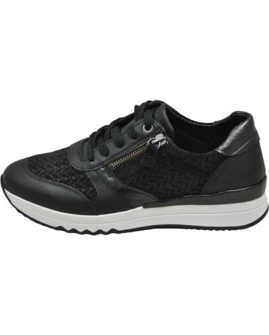 Deportivas de Mujer LUMEL - SNEAKER CON CIERRE DE CORDON Y CREMALLERA PLANTILL BLACK 5088-2087-BLACK PARIS
