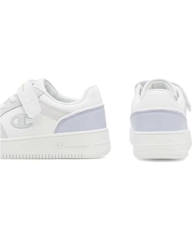 SCARPE CASUAL CHAMPION REBOUND 2.0 BIANCHE PER BAMBINI WHITE