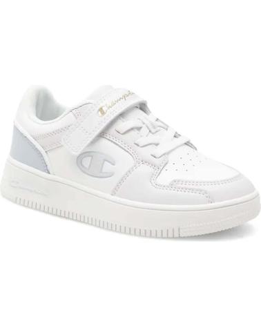 SCARPE CASUAL CHAMPION REBOUND 2.0 BIANCHE PER BAMBINI WHITE