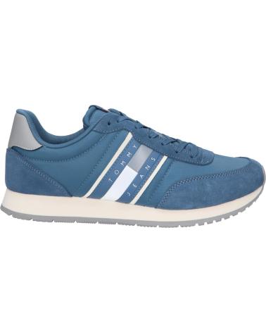 Man Trainers TOMMY HILFIGER EM0EM01351 RUNNER CASUAL ESS DA1 OCEAN STORM