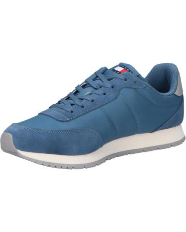 Man Trainers TOMMY HILFIGER EM0EM01351 RUNNER CASUAL ESS DA1 OCEAN STORM