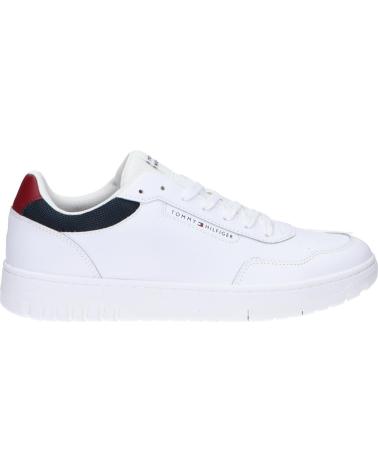 Man Trainers TOMMY HILFIGER FM0FM05369 BASKET CORE LITE LTH YBS WHITE