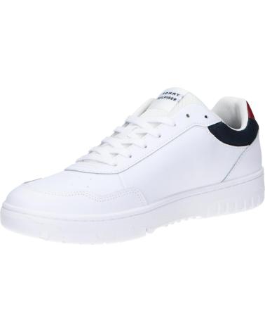 Man Trainers TOMMY HILFIGER FM0FM05369 BASKET CORE LITE LTH YBS WHITE