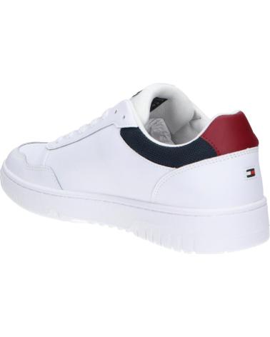 Man Trainers TOMMY HILFIGER FM0FM05369 BASKET CORE LITE LTH YBS WHITE
