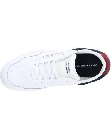 Man Trainers TOMMY HILFIGER FM0FM05369 BASKET CORE LITE LTH YBS WHITE