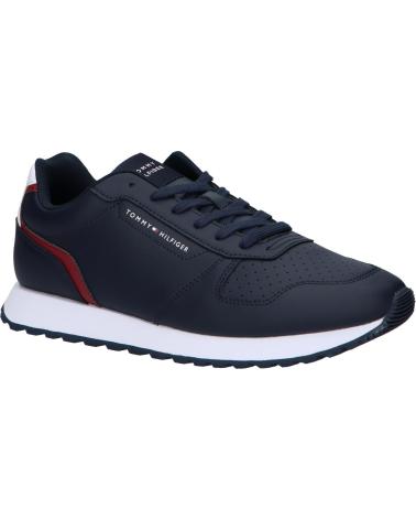 Man Trainers TOMMY HILFIGER FM0FM05453 NEW RUNNER EVA MIX LTH FLAG DW5 DESERT SKY