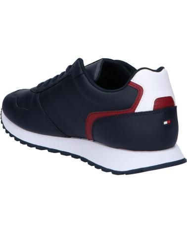 Man Trainers TOMMY HILFIGER FM0FM05453 NEW RUNNER EVA MIX LTH FLAG DW5 DESERT SKY