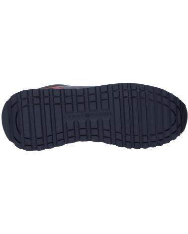 Man Trainers TOMMY HILFIGER FM0FM05453 NEW RUNNER EVA MIX LTH FLAG DW5 DESERT SKY