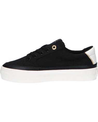 Woman Trainers TOMMY HILFIGER FW0FW08323 ESSENTIAL VULC TEXTILE SNEAKER BDS BLACK
