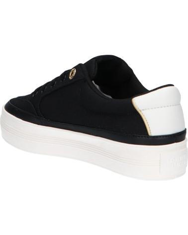 Woman Trainers TOMMY HILFIGER FW0FW08323 ESSENTIAL VULC TEXTILE SNEAKER BDS BLACK
